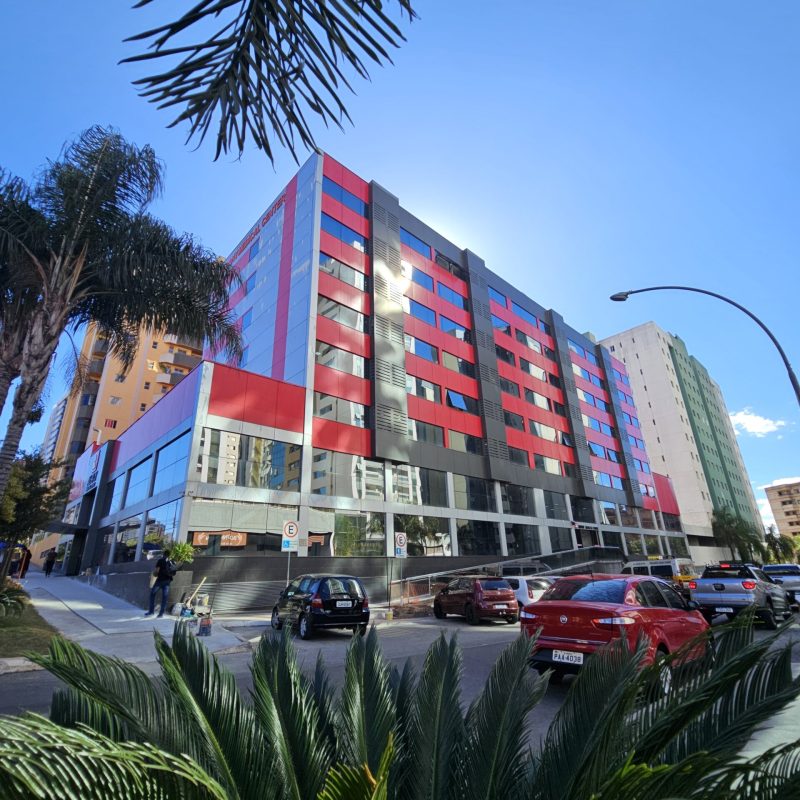 Fachada da clínica médica em Águas Claras